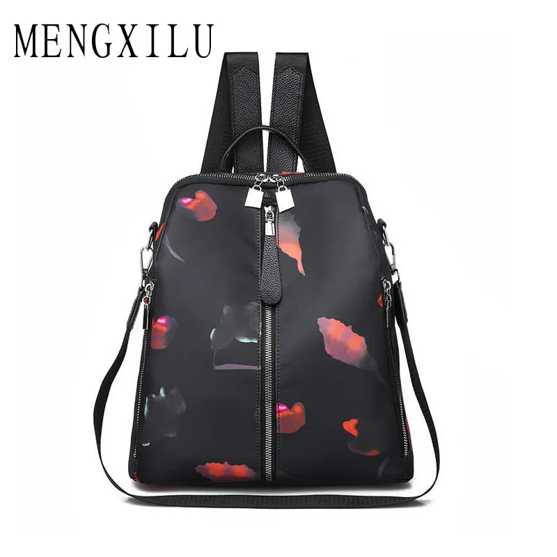 

New Fashion Luxury Women Bags Designer Backpack Famous Brand Women Famale Bags 2019 High Quality Anti-theft School Bag for Girls