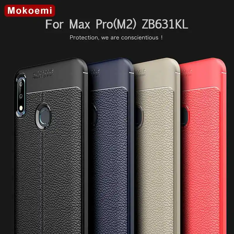 

Mokoemi Shock Proof Soft 6.4"For Asus Zenfone Max Pro M2 ZB631KL Case For Asus Zenfone Max Pro (M2) ZB631KL Phone Case Cover