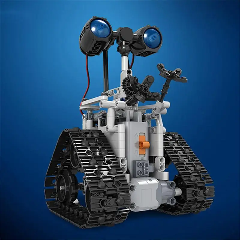 

7112 DIY Assembling Robot Remote Control Assembly Building Puzzle Toys For Kid Children Set Of 408pcs Puzzle Assembling