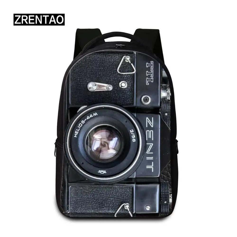 

Black Camera Men's Laptop Backpack Male Luggage Shoulder Bag Teenagers Female School Waterproof Backpacks Business Travel Bags