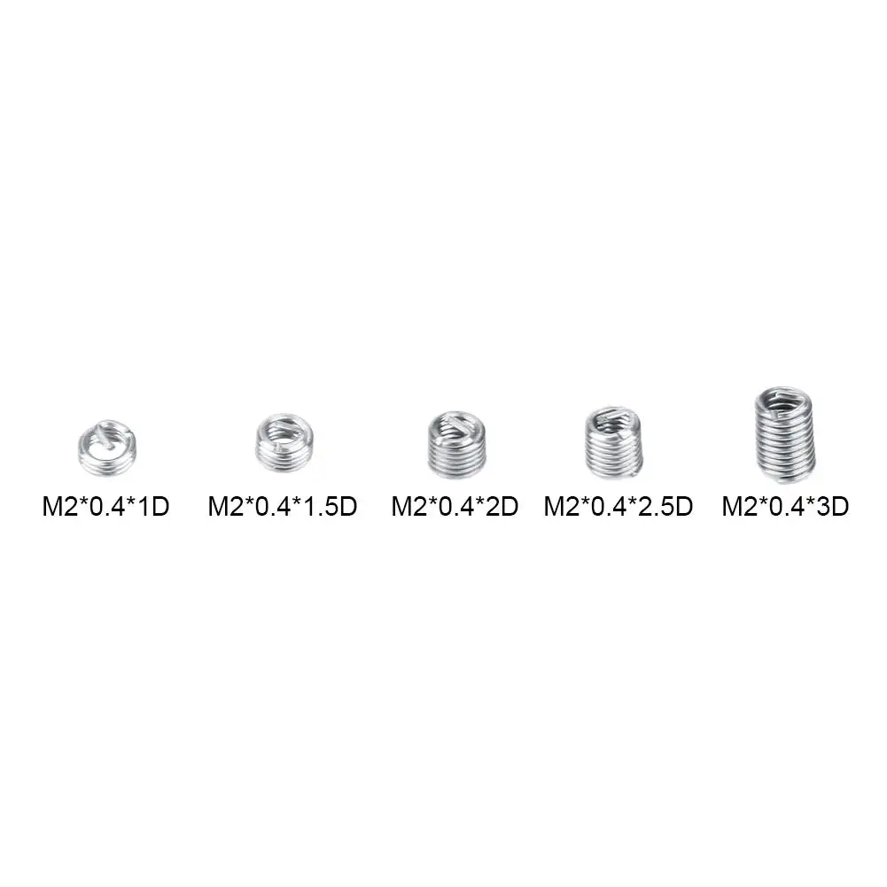 

100pcs M2 Stainless Steel SS304 Coiled Wire Helical Screw Thread Inserts NEW