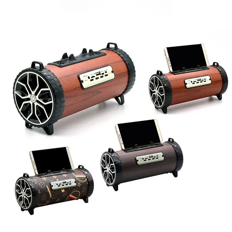 

Wireless Bluetooth Speaker Strap Outdoor Mobile Phone Holder High Sound Quality Portable Small TF Card Subwoofer Non-slip