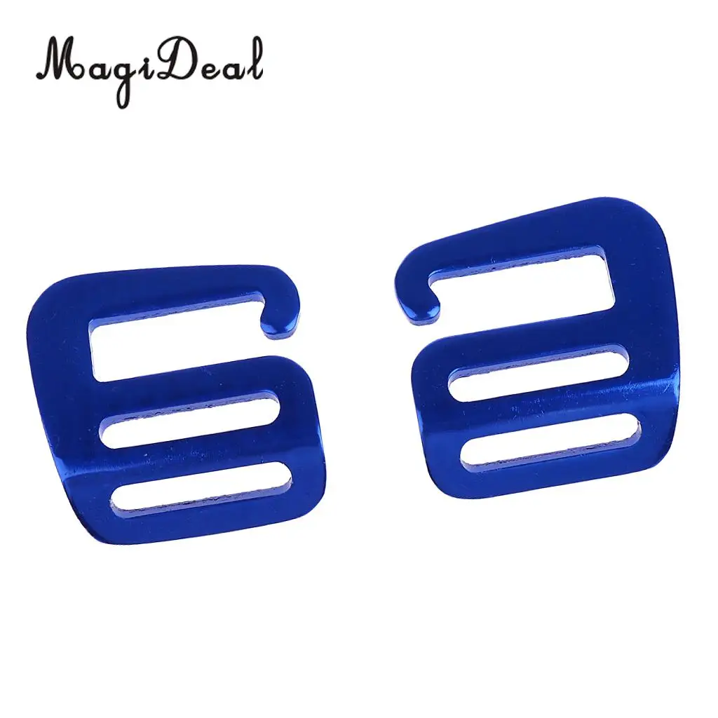 2 Pcs 1 inch G Hook Outdoor Webbing Buckle Backpack Strap 25mm Camping Hiking Webbing Straps Clothing Belt Access