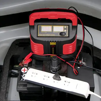 Universal 12V-24V 15A Battery Charger With LCD Display For Car Motorcycle Intelligent Pulse Repair Charger Car Battery Chargers Universal 12V-24V 15A Battery Charger With LCD Display For Car Motorcycle Intelligent Pulse Repair Charger Car Battery Chargers