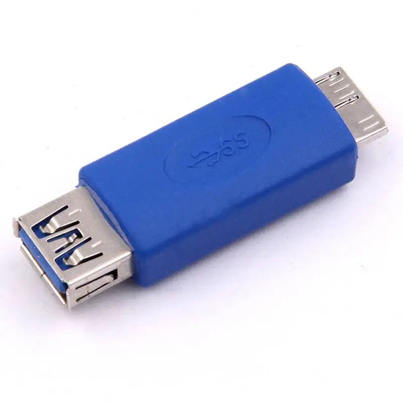 Топ 1 шт. новейшая Быстрая скорость USB 3 0 A Женский к Мини B адаптер USB3.0 AF К мини BM