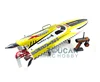 G30H ARTR-RC 54" 30CC Engine Gasoline Fiber Glass RC Racing Boat Radio System Servos Yellow THZH0054 2