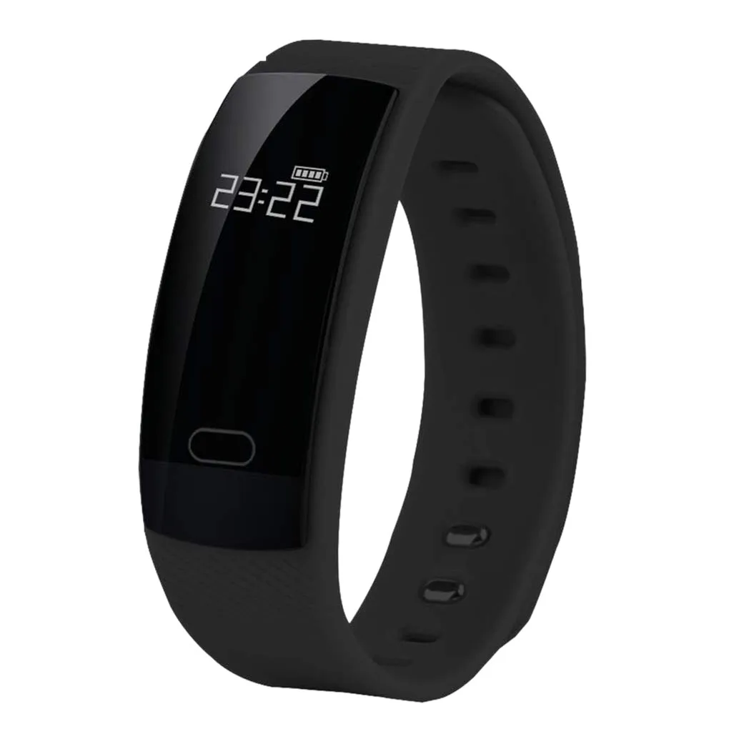 Top Deals QS80 0.42 Inch Heart Rate Monitor Tracker Vibration Reminer IP67 Waterproof Smart Band Intelligent Bracelet | Электроника