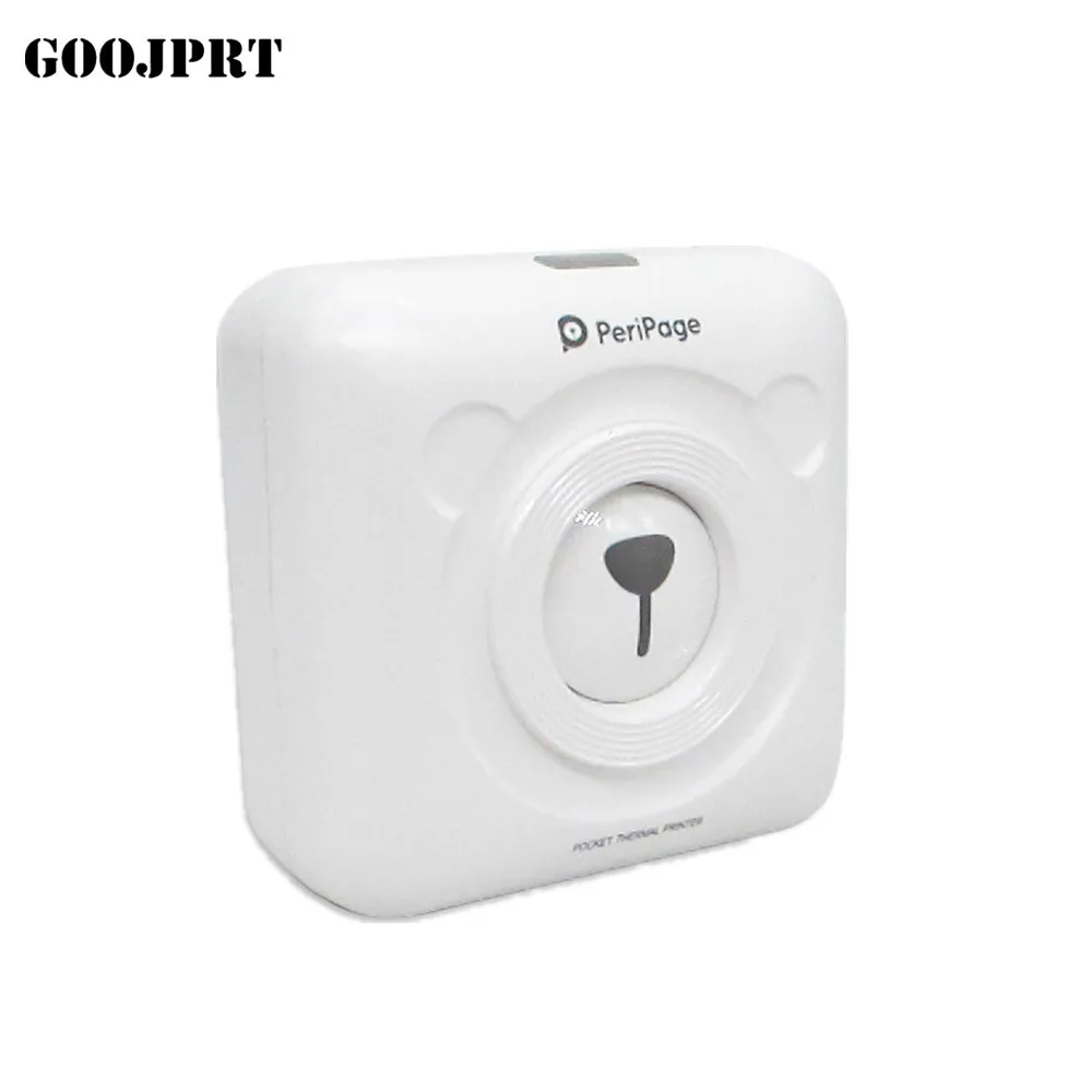 

Pocket Sticker receipt Thermal Printer USB Micro Connector Portable Bluetooth 4.2 Printer Phone Photo Printer GOOJPRT