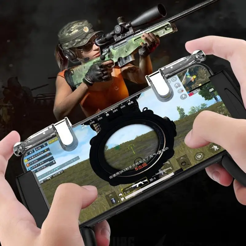 K03 мобильный джойстик геймпад для PUBG триггерные Джойстики стреляющая игра кнопка