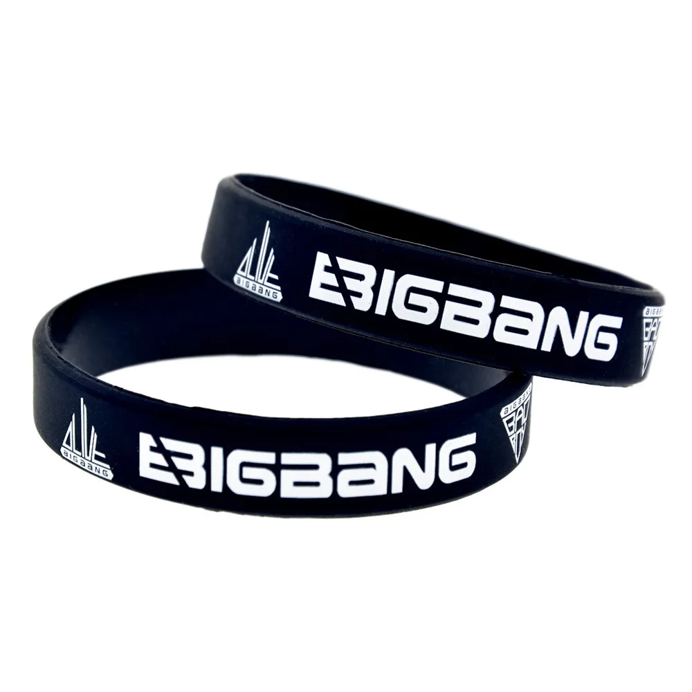 10 шт в партии Bigbang силиконовые браслеты и Подарки для фанатов KPOP bigbang