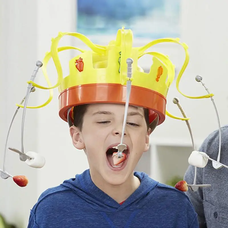 Креативная шляпа Корона еда шляпа вечерние игрушки забавная пародия Корона аккуратная шляпа еда шляпа-обманка Детские вечерние игрушки
