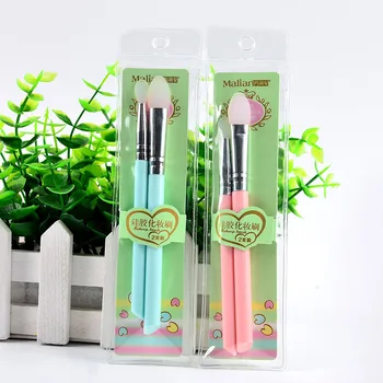 

2Pcs Professional Cream Cosmetic Silicone Makeup Brushes Face Eye Mask Soft Silicone Brush Home DIY Tools