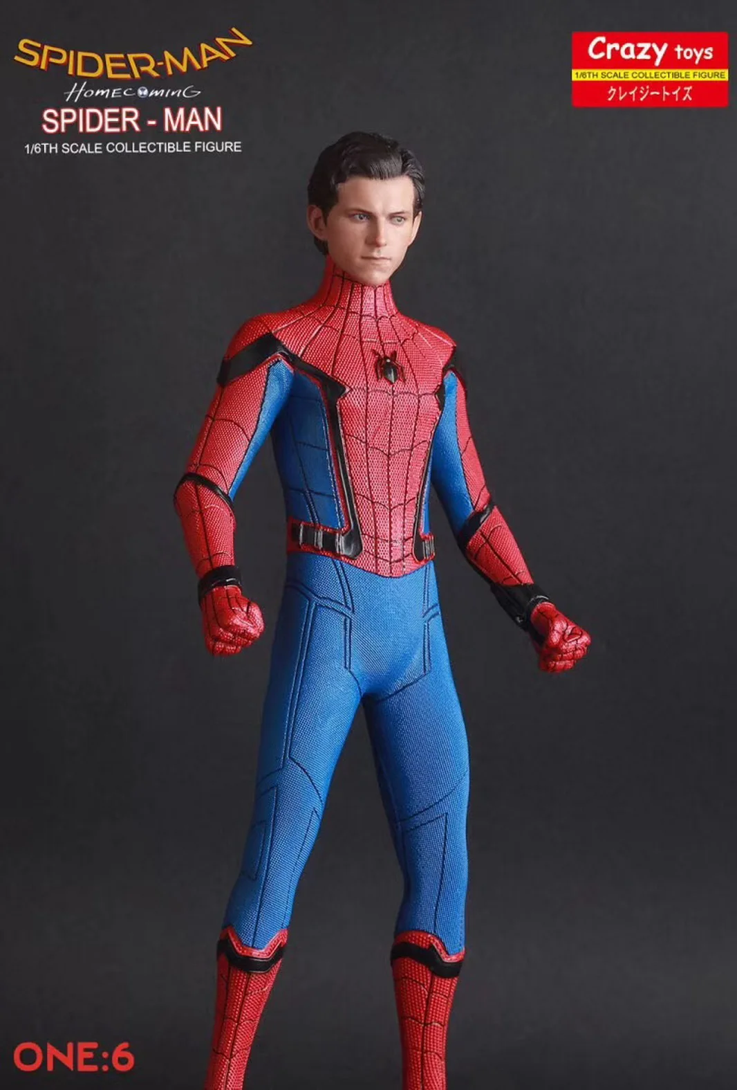 1/6TH Человек-паук 12 ''Сумасшедшие игрушки кукла статуя модель подарок