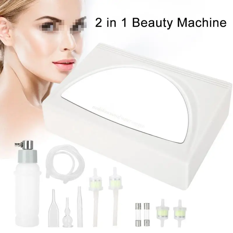 

2 in 1 Facial Blackhead Removal Deep Cleaning Machine Spray Moisturizing Device Reduce Wrinkles Spots Facial WhiteningLifting