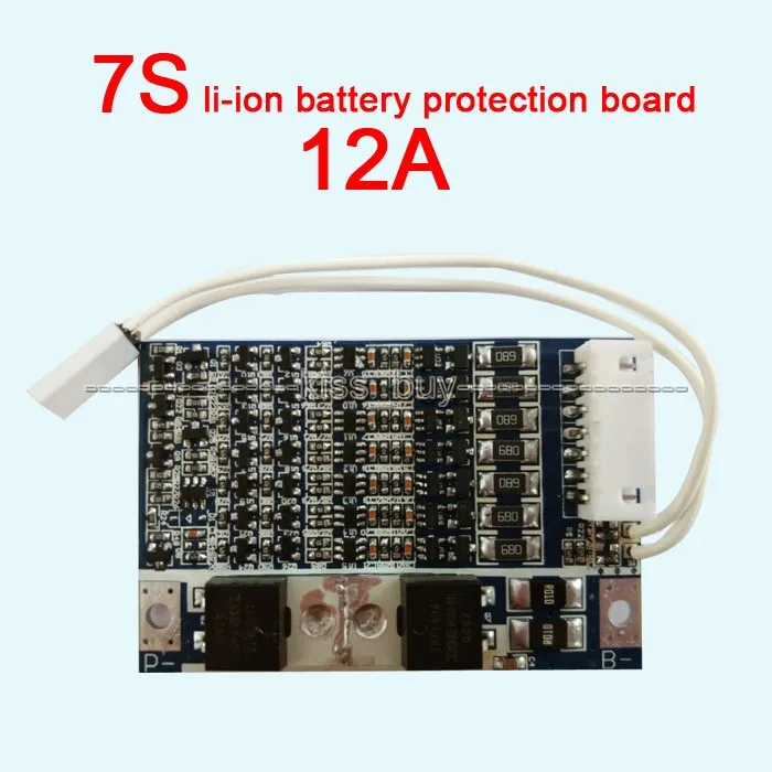 7S cells 25.9V 29.4V 18650 Li-ion Lithium Battery Charger Circuit Balance Board