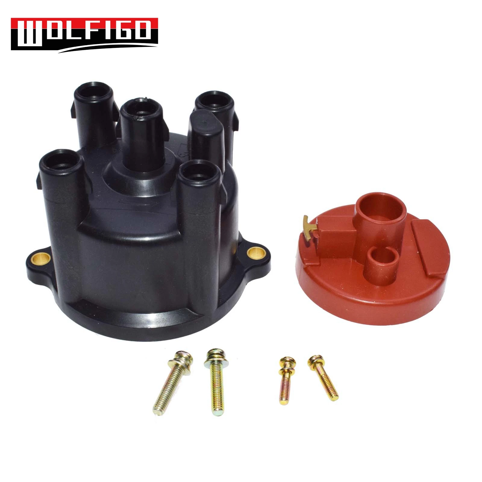WOLFIGO 1 PC / 2 PCS New Distributor Cap Rotor For Toyota Camry 1994 1995 1996 2.2L 1910174110,19102-74040