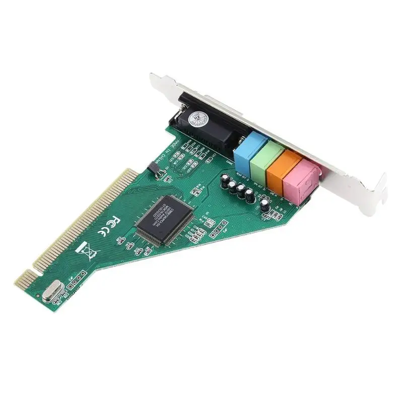 4CH CMI8738 чипсет стерео звук PCI порт аудио карта для настольного ПК|Звуковые карты| |