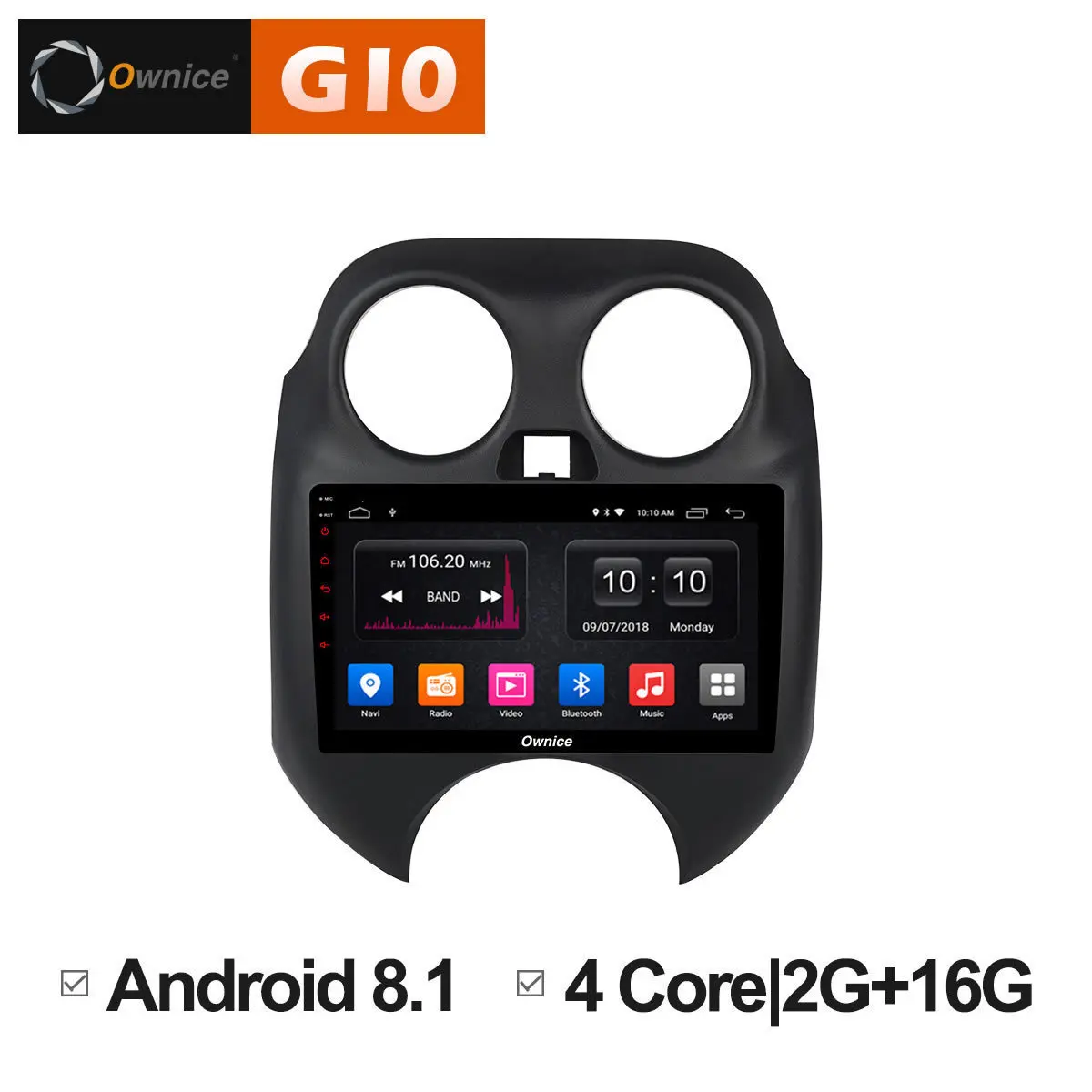 Discount Android Car DVD Radio Player For Nissan Mirca March 2011 2012 2013 K13 Renault Pulse auto Multimedia Tape Recorder GPS Navigator 1