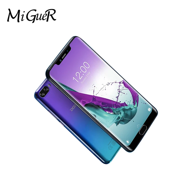 DOOGEE Y7 плюс 6 18 &quot дюймовый Android 8 1 MTK6757 Octa Core 2 5 GHz смартфон ГБ + 64 GB 5080 mAh 16.0MP 8.0MP