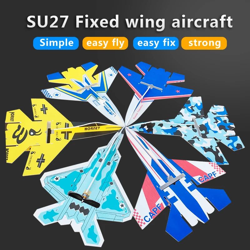

Fixed wing model Su27 RC airplane structure parts resistance to cast material Remote Control Aircraft only KIT