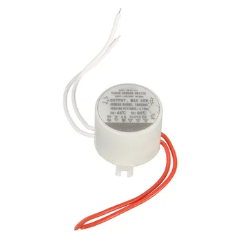 

CLAITE AC220V 35W Circular Delay Time Radar Microwave Induction Sensor Switch for LED Light