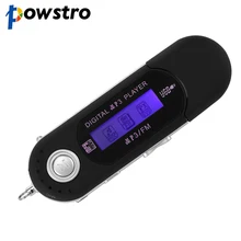 Портативный мини MP3 ЖК-дисплей цифровой USB палка Музыка MP3 плеер Поддержка TF Емкость макс 32 г FM радио Поддержка дропшиппинг