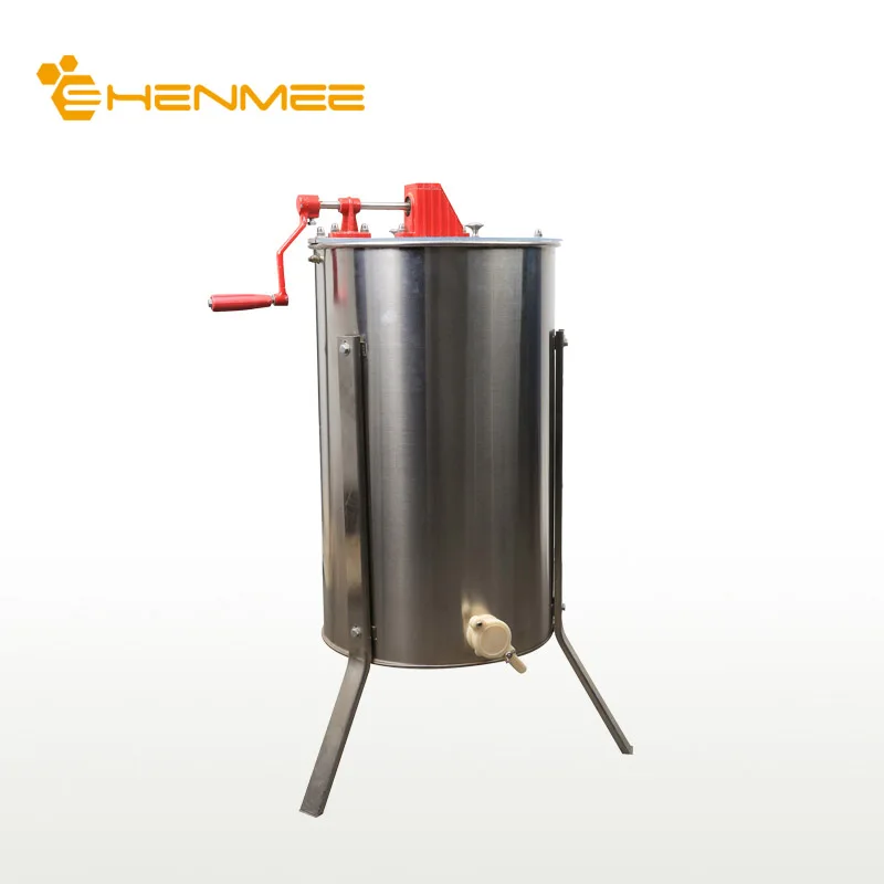 

thicken Stainless Steel beekeeping equipment and tools high efficiency beekeeper extractor 3 Frame Manual Honey Extractor