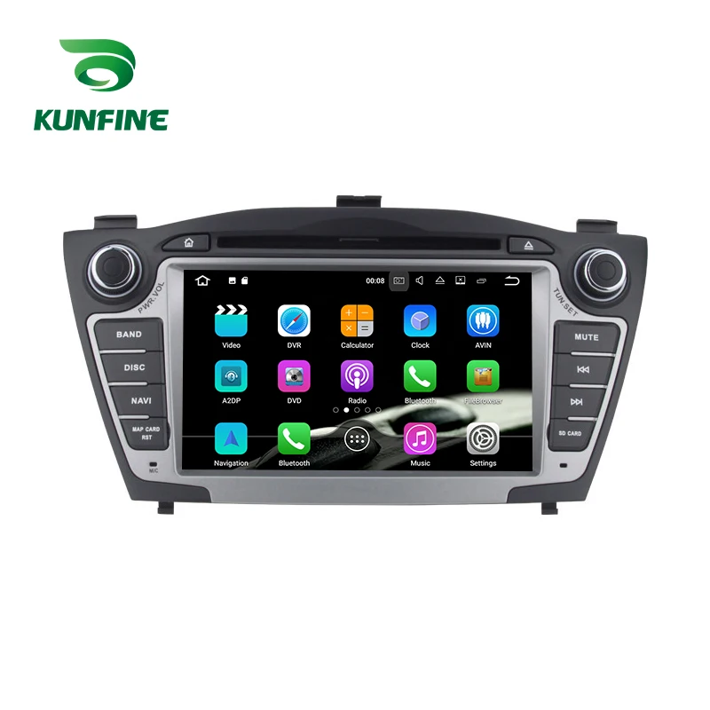 Android 9,0 Core PX6 A72 Ram 4G Rom 64G Автомобильный DVD gps мультимедийный плеер стерео для hyundai IX35 2010-2013 радио головное устройство