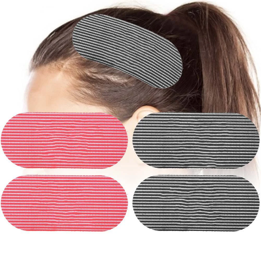 

2Pcs Retro Carving Magic Hair Sticker Pad Hairdressing Hair Gripper Styling Fringe Sticker