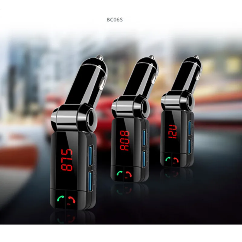 Автомобильная электроника Bluetooth автомобильный набор свободные руки FM передатчик