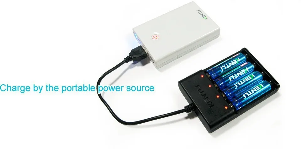 KENTLI 2 шт 1,5 v 3000mWh AA литиевая аккумуляторная батарея+ 1 шт 4 слоты USB умное зарядное устройство