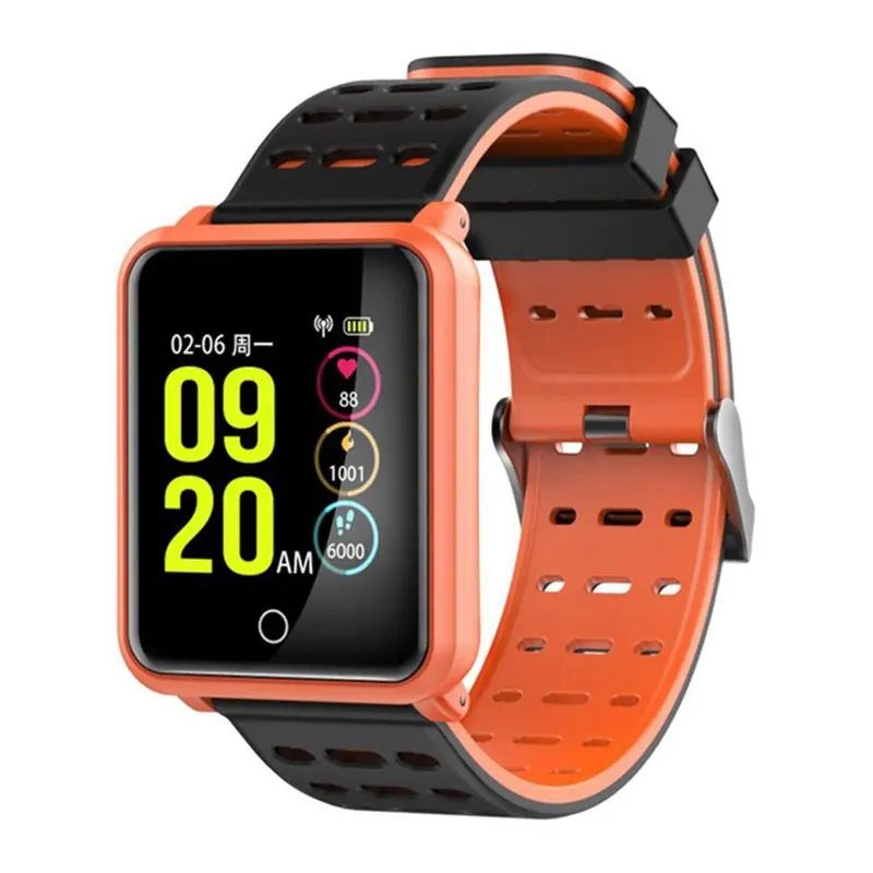 

N88 Smart Watch Color Screen Bluetooth IP68 Waterproof Bracelet Wristband Fitness Tracker Blood Pressure Heart Rate Smartband