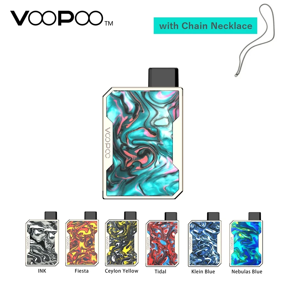 

New VOOPOO DRAG Nano Pod Vape Kit 750mAh Built-in Battery 1ml Cartridge E-cigarette Vaping Kit with/without Necklace vs Drag 2