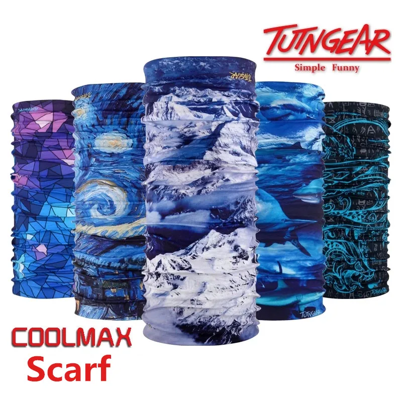 

Outdoor Women Men Seamless Multifunction UV Protect Scarf Scarves Bike Riding Turban Headband Veil Head Wear Face Mesh Bandana