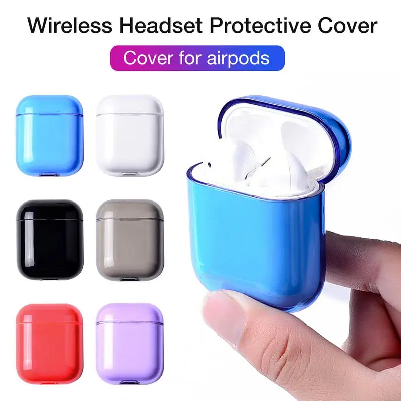 = Крышка для наушников Airpod Защитная крышка Беспроводная зарядка bluetooth гарнитура