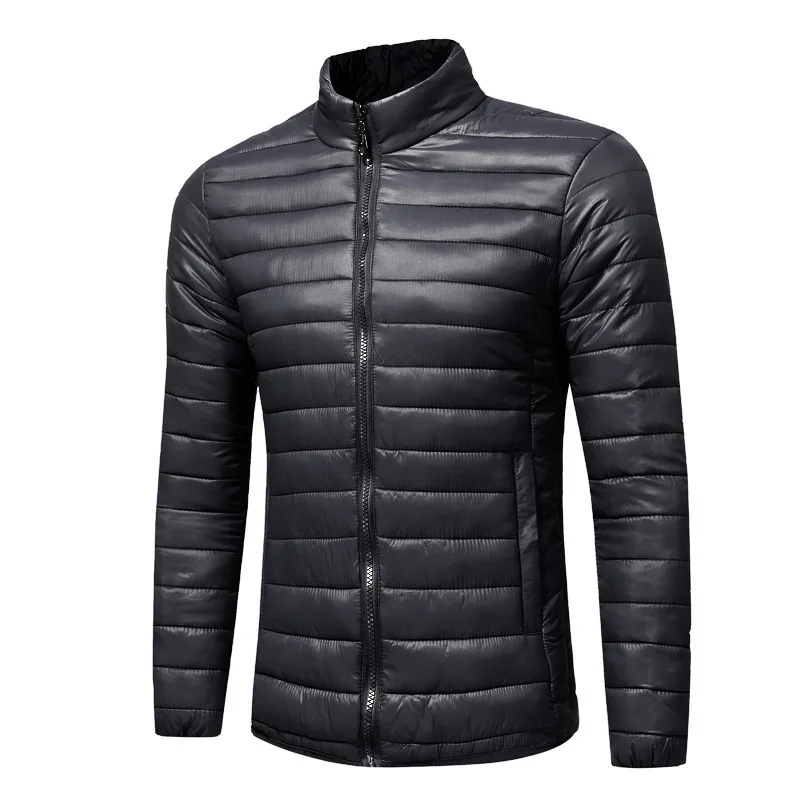 Blue Green Grande Mode De Parkas Taille Collier Jeunesse D'hiver navy royalblue Hommes Black Couleur Stand Vêtements Automne Casual Solide Manteau army Et wine Red gnxOHP