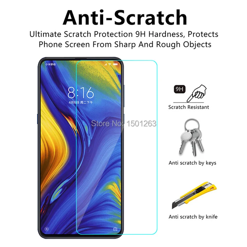 2 шт. закаленное Стекло для Xiaomi mi x 3 6 39 &quotЭкран протектор x3 чехол из закаленного