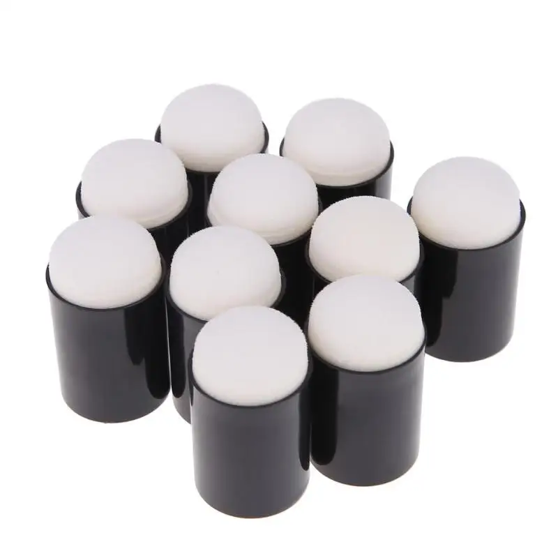 

10Pcs Finger Drawing Foam Finger Painting Tools Set Ink Chalk for Applying Ink Chalk Iinking Staining Altering Any Craft Project