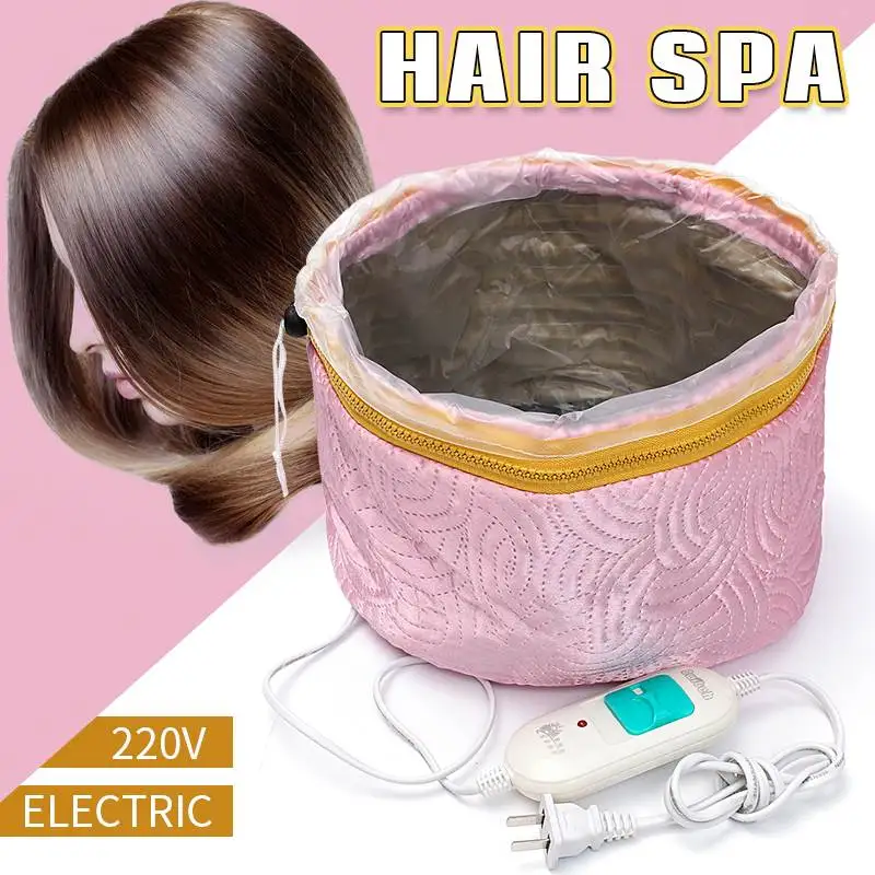 

Electric Hair Cap Hat Salon Spa Steamer Hair Thermal Treatment Nourishing Hair Mask Baking Oil Cap Hair Dryers Heat Hat Safety