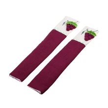 1 пара хлопок холодильник ручка Крышка Ручка дверцы холодильника обернуть перчатки виноград узор украшения ручки крышки