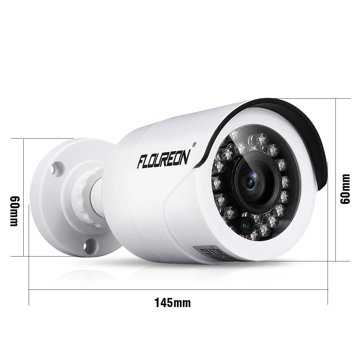 Floureon 1 X 8CH 1080 P 5 в DVR + 4 Открытый 2000TVL пулевидная камера видеонаблюдения ссtv