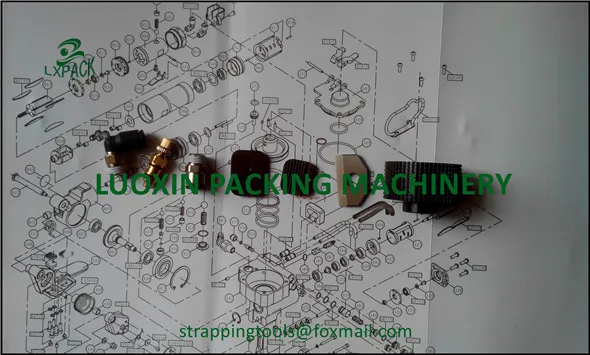 Damageable Spare Parts for Pneumatic Strapping Tools2