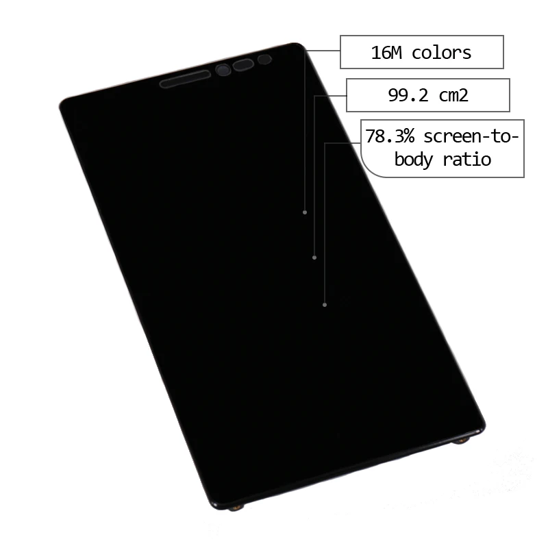 Black Color : Black LCD Screen Mobile Phone and Digitizer Full Assembly with Frame for Lenovo Vibe Z2 Pro K920
