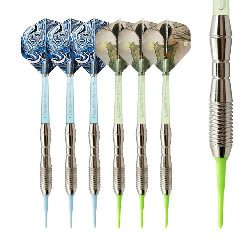 

Fox Smiling 3PCS 17g 150mm Professional Darts Electronic Soft Tip Darts With Cool Pattern