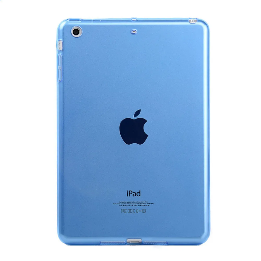Прозрачный силиконовый чехол для iPad Mini 1 2 3 4 7 9 дюйма|Чехлы планшетов и