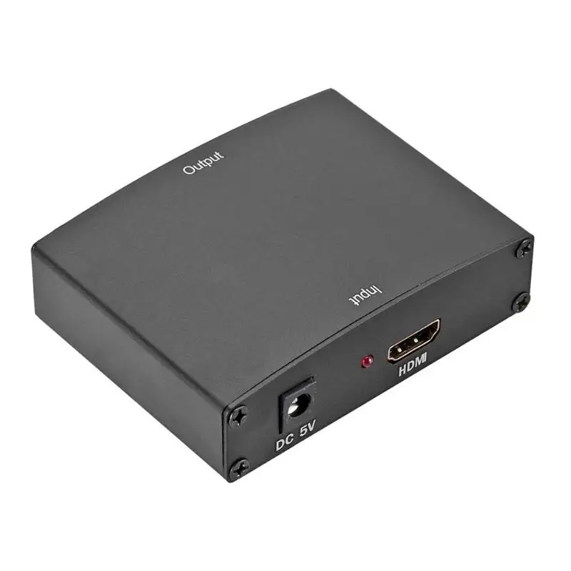 ALLOYSEED 1080 P HD Chiaro HDMI a RGB Component HDMI a YPBPR Video + R/L Audio Adattatore Splitter