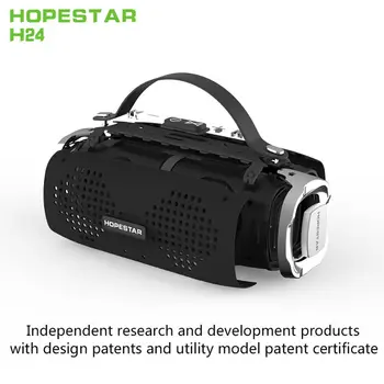 

Hopestar H24 Portable Wireless Bluetooth Speaker 10W Outdoors Waterproof Full Range Stereo Loudspeaker Mountaineering Speakers