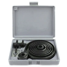 Сверла комплекты 16 шт./компл. твердосплавные сверла по дереву Таппер кольцевая пила набор для сверления отверстий инструменты для деревообработки