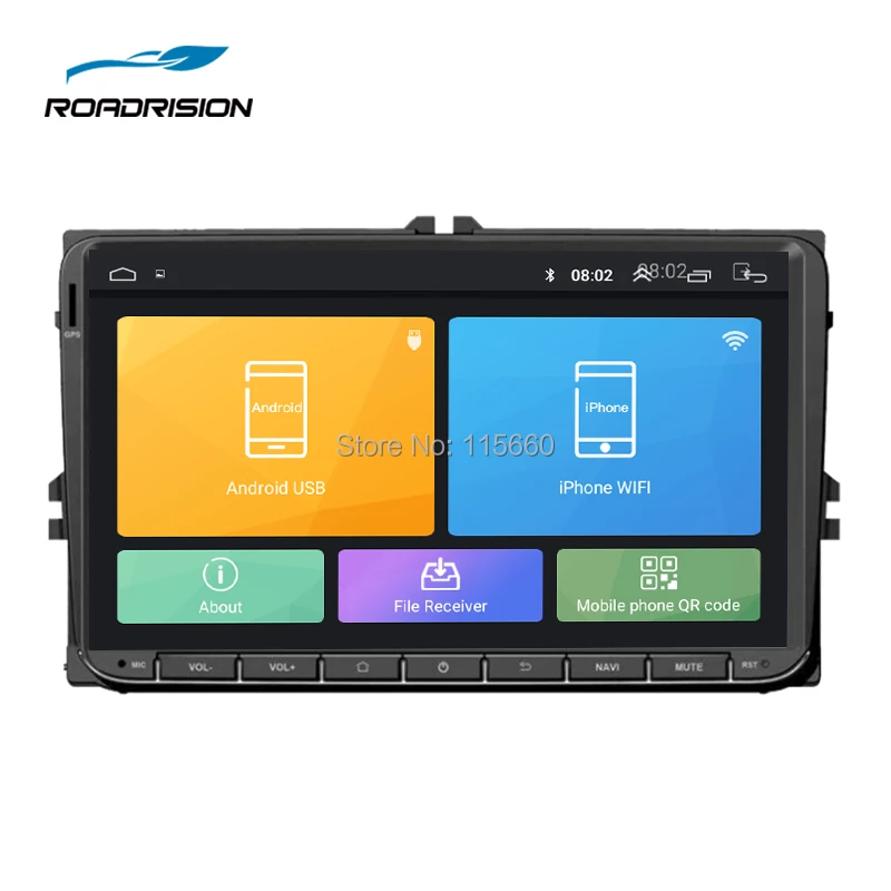 RoadRision автомобиля радио gps Мультимедиа навигации для Skoda/Seat/Volkswagen VW Гольф Touran Passat