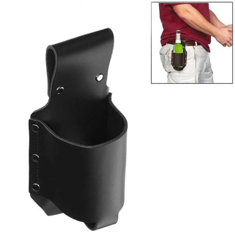 

New 1pc Holster Portable Bottle Waist Beer Belt Bag Handy Wine Bottles Beverage Can Holder